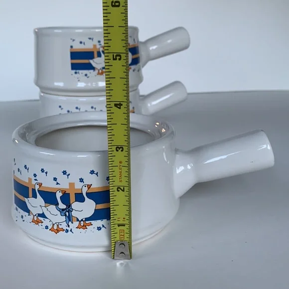 Set of Blue Ribbon Duck/Goose Soup Bowls - Picture 7 of 7